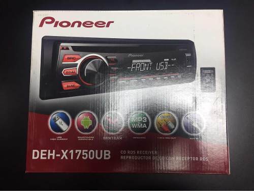 Reproductor Pioneer Deh - X  Ub Radio Mp3 Usb Originales