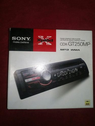 Reproductor Sony Xplod Gt250mp