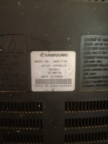 Televisor De Samsung Para Repuestos