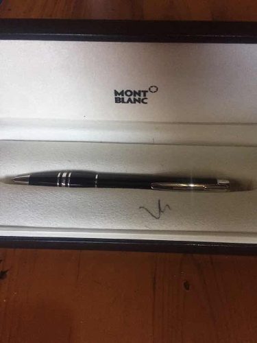 Vendo Bolígrafo Mont Blanc Con Brillante