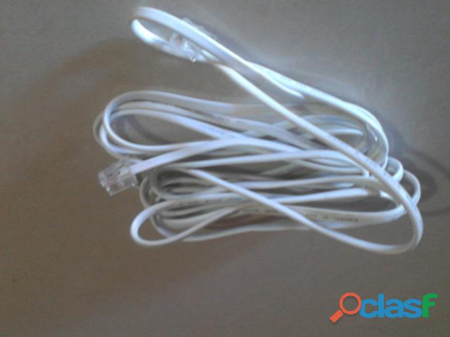 Cable telefono 3mtrs