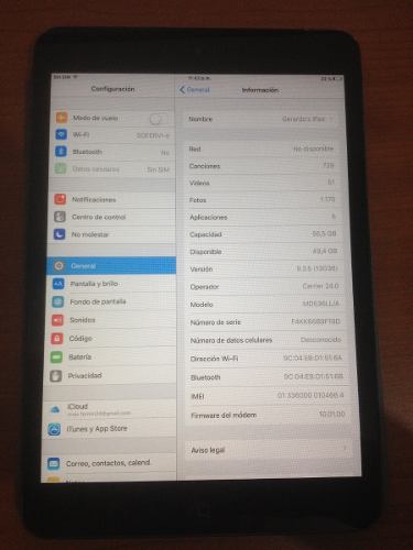 Ipad Mini 1 64gb Wifi + Celular