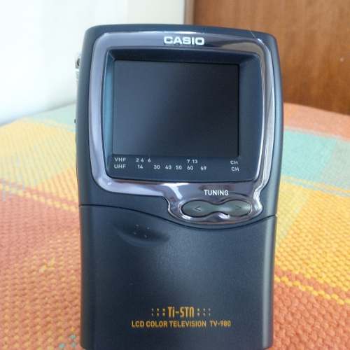 Mini Tv Color Portatil Casio Tv-980