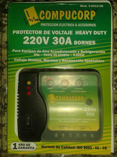 Protector De Voltaje Cable - Cable (bornera) 30a 220v