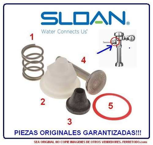 Sloan Pieza Repuesto Palanca Fluxometro Gem 1 2