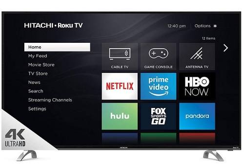 Televisor Hitachi Led 4k Smart Tv 50 Inch / Somos Tienda