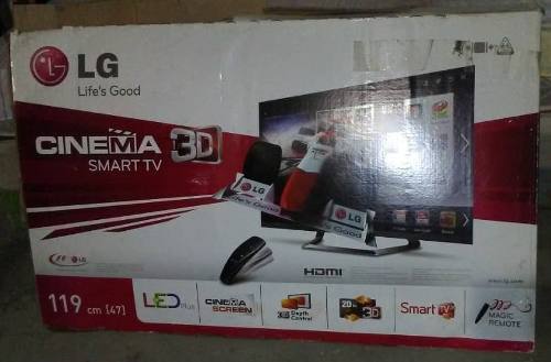 Televisor Tv Lg, Smart Tv, 3d, Led. 47 Tienda