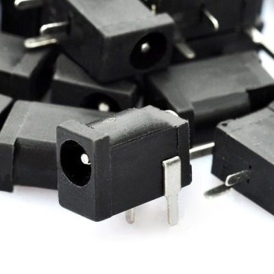 1 3 Pin Conector Dc 100 Pc Solo Precio Repuesto Negro