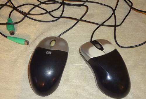 2 Mouses Optico Ps2