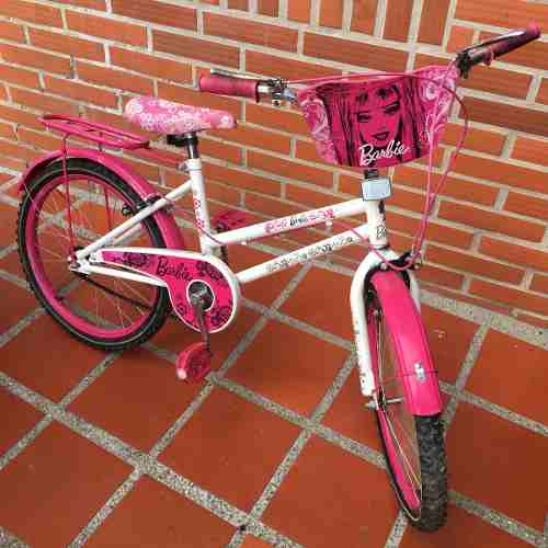 Bicicleta De Niña Rin15 Barbie Perfecto Estado