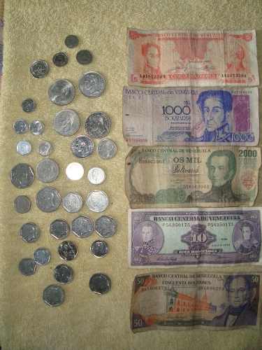 Billetes.monedas Venezolana Fuera De Circulación Coleccion