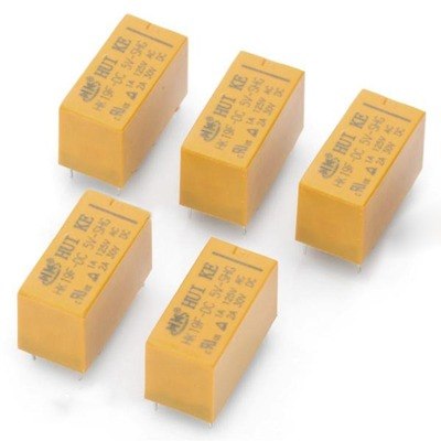 Dc5v Shg 8 Pin Alimentacion Rele 5 Pc Solo Precio Amarillo