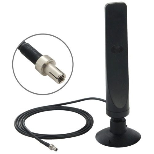 High Quality Indoor 12dbi Ts9 Connector 3g Antenna Black