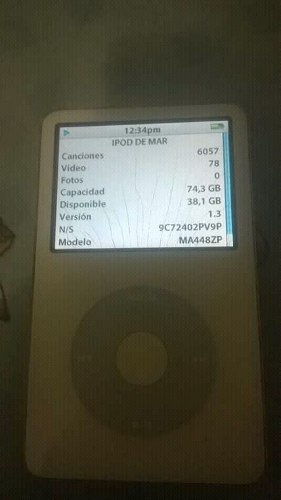 Ipod Classic 80gb