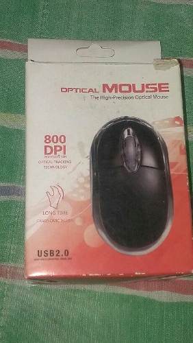 Mouse Alambrico Usb Optico 2.0