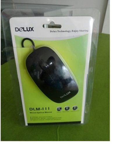 Mouse Delux Dlm-125 Usb Con Conector Ps/2