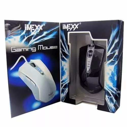 Mouse Gamer Optico 5 Botones Gaming dpi Luz Led Azul