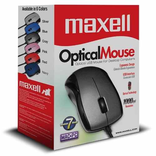 Mouse Optical Mowr-101 Maxell P/usb Tienda Fisica