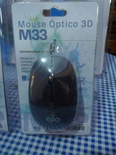 Mouse Optico Usb 3d Pc Y Laptop Imexx Modelo M33 Alambrico