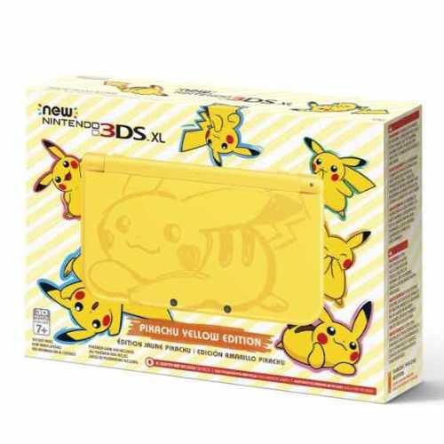 Nintendo 3ds Xl Edición Especial Pikachu
