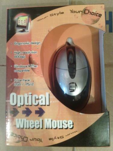 Optical Wheel Mouse Usb/ps/2 Raton Para Pc Entrada Redonda