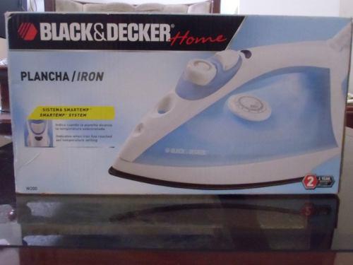 Plancha Black & Decker Home, Modelo W200