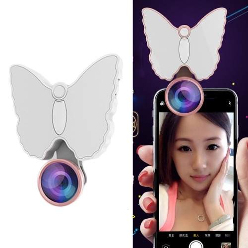 Rk29 Forma Mariposa 126 Led 9 Nivele Selfie Clip Luz