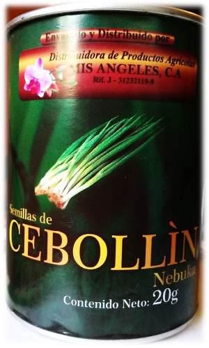 Semillas Certificadas De Cebollin 20gr