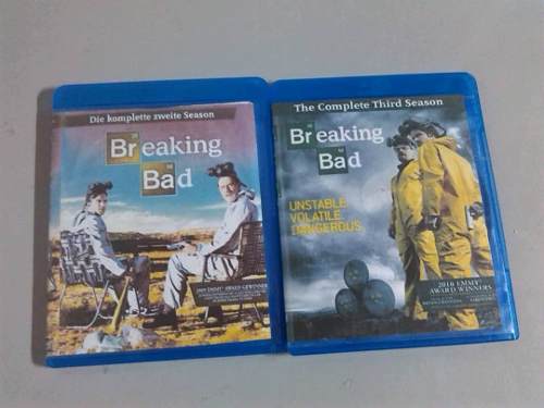 Serie Breaking Bad Temporada. 2 Y 3. Blu-ray