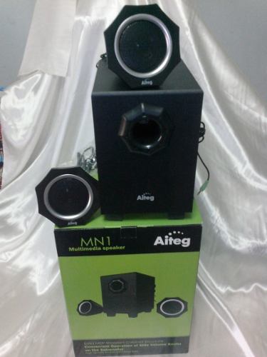 Speaker 2.1 Aiteg Mn1, No Es Bluetooth
