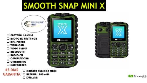 Telefono Celular Basico Smooth Snap Mini X Liberado Dual Sim