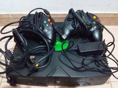 Xbox Clasico Con 2 Controles 1 Juego