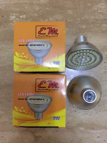 Bombillo Led Mr16 3w 2 Pines 12v G5.3 Oferta