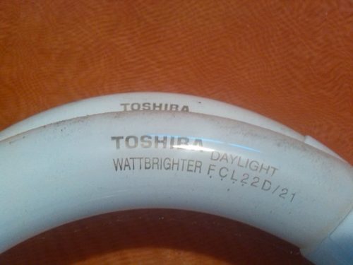 Bombillos Toshiba Para Lamparas Redondas 22 Watt