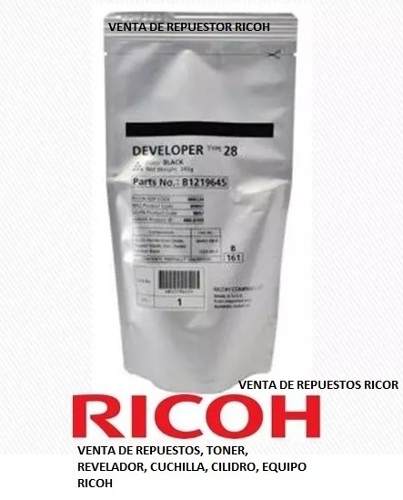 Revelador Ricoh Original Tipo 28, Maq.: Mp ,