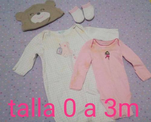 Ropa De Bebe Carters, Epk, Hilfiger Y Otras 0 A 3 Meses