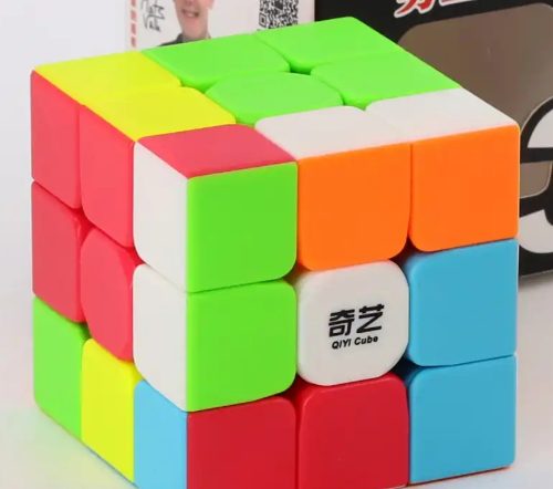 *new* Cubo Rubik Qiyi Warrior W Speedcube +base Moyu No Gan