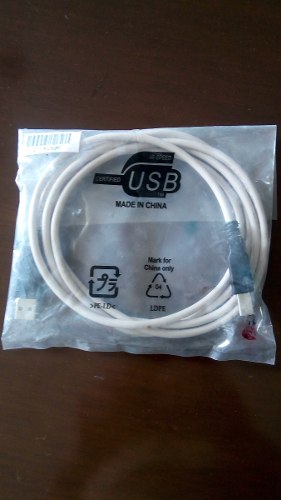 Cable Usb Certificado Para Impresoras Hp Epson