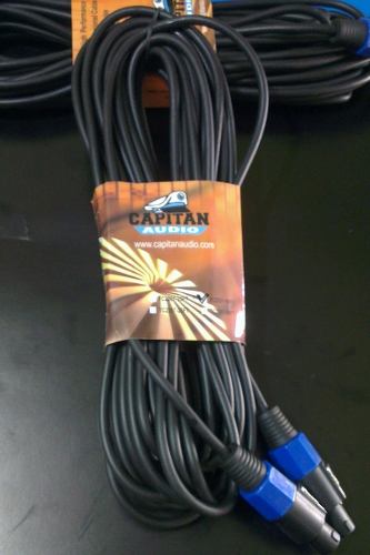 Cables Para Cornetas Capitan Audio De 7.5 Metros Con Speakon