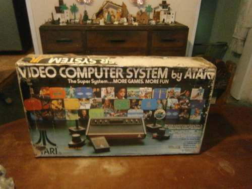 Caja Original De Atari 2600