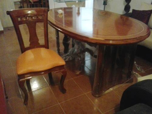 Comedor De 6 Puestos Con Detalles