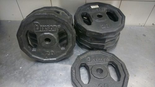 Discas De 25lb Marca Dixson