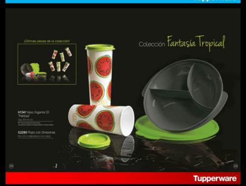 Envase Con Vaso Para Almuerzos Tupperware/ Vianda/