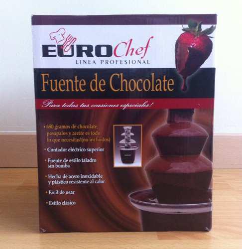 Fuente De Chocolate, Eurochef. Nueva