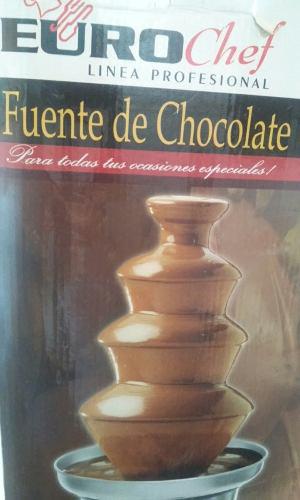 Fuente De Chocolate Eurochef Nueva 4 Niveles