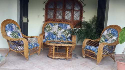 Juego De Muebles De Rattan Usados