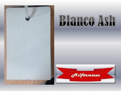 Laminas Decorativas Formica Blanco Ash