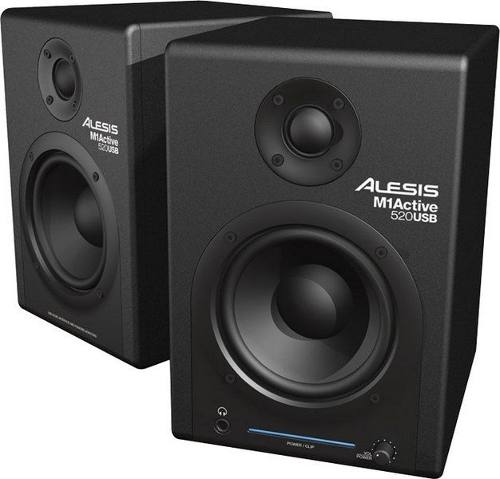 Monitores De Audio Profesional Amplificados Alesis M
