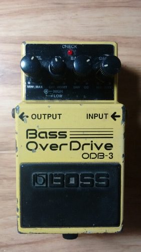 Pedal Para Bajo Overdrive Boss Odb-3