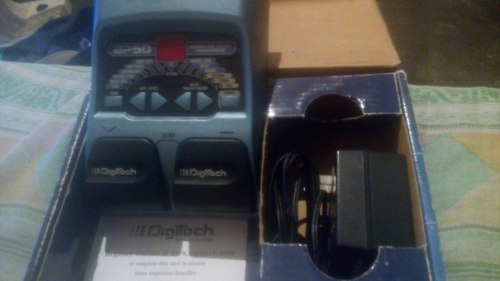 Pedalera Digitech Multiefecto Bp50 Para Bajo